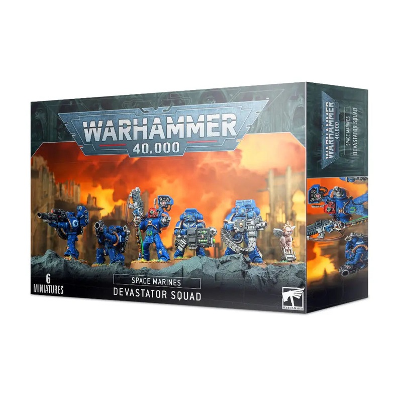 Warhammer 40,000 Space Marines: Devastator Squad