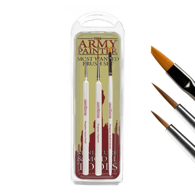 Army Painter Wargamer: Most Wanted Brush Set
