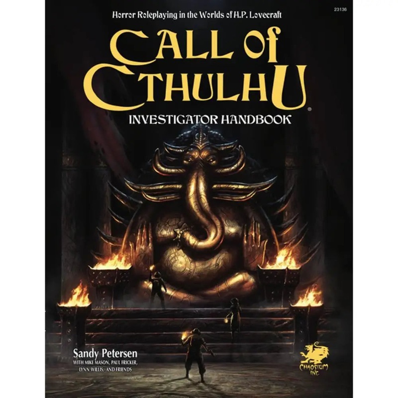 Call of Cthulhu RPG 7th Edition Investigator Handbook