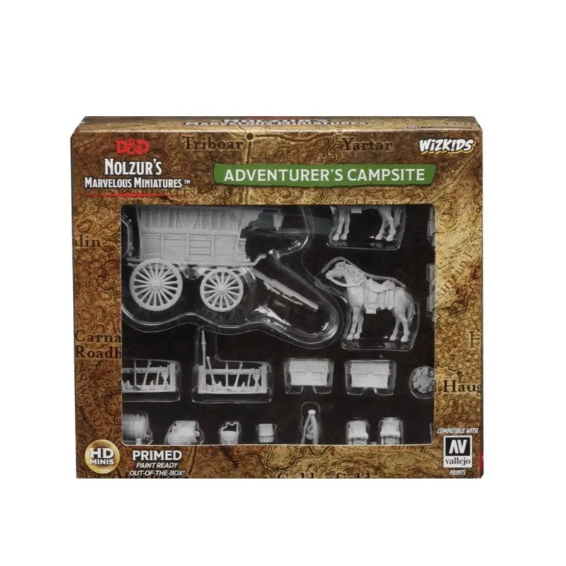 WizKids Unpainted Adventurers Campsite (18)