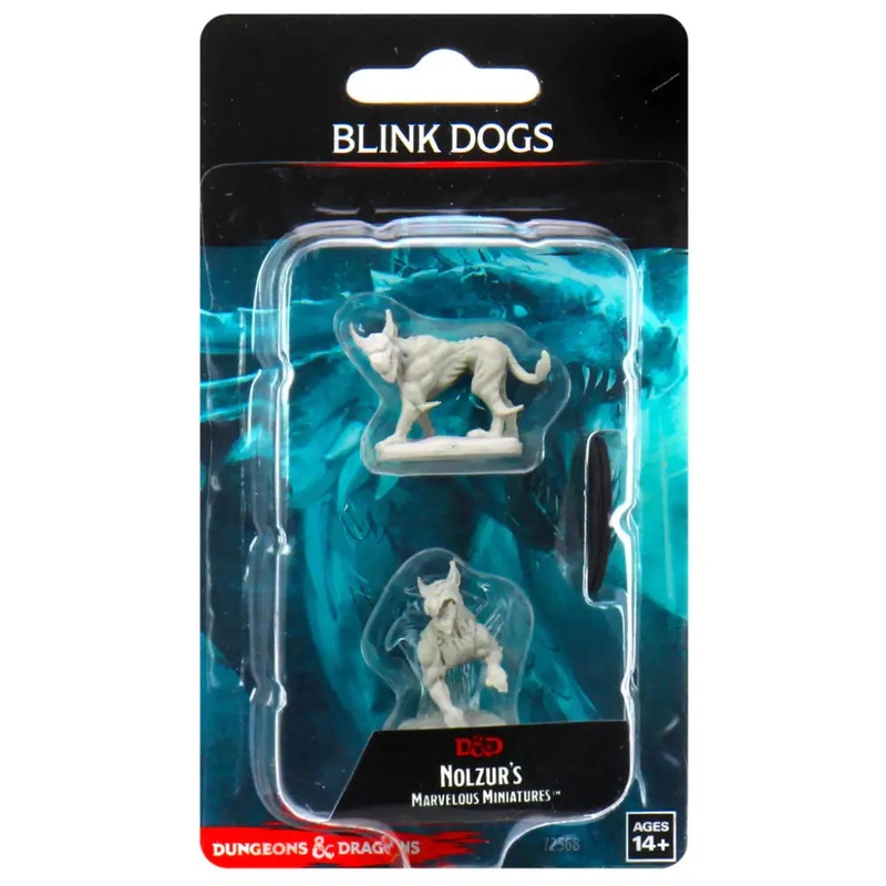 WizKids Unpainted Blink Dogs (2)