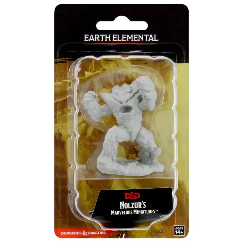 WizKids Unpainted Earth Elemental