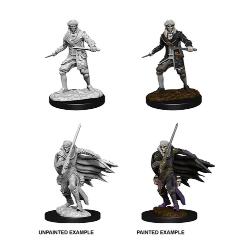 WizKids Unpainted Elf Male Rogue (2)