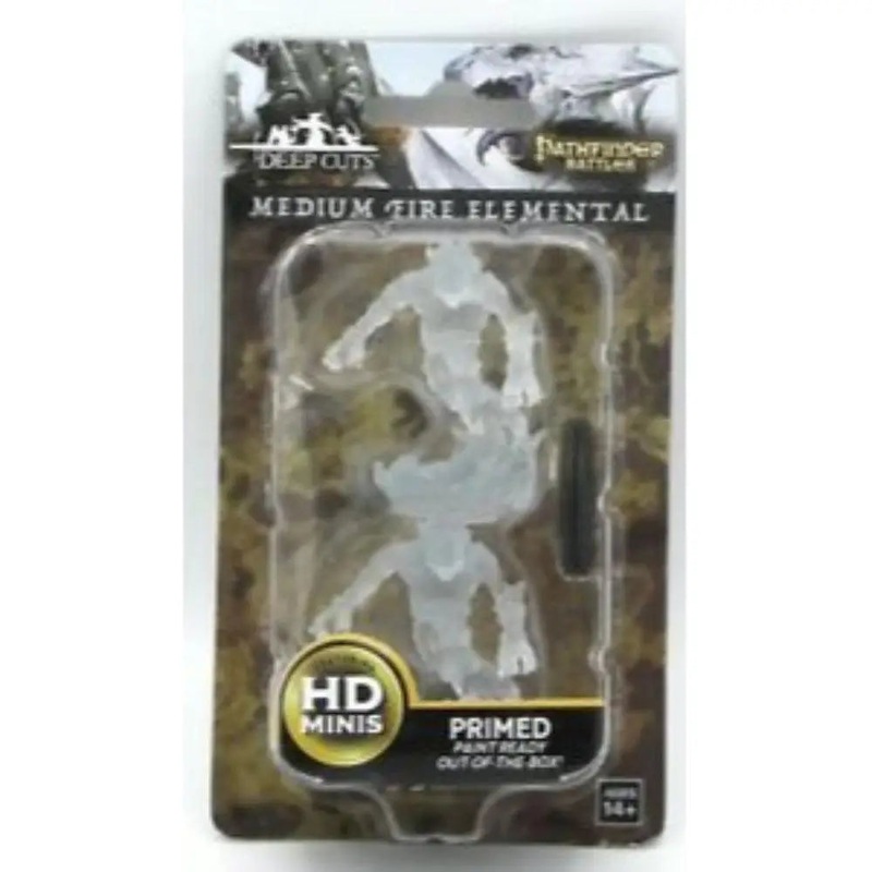 WizKids Unpainted Fire Elemental Medium