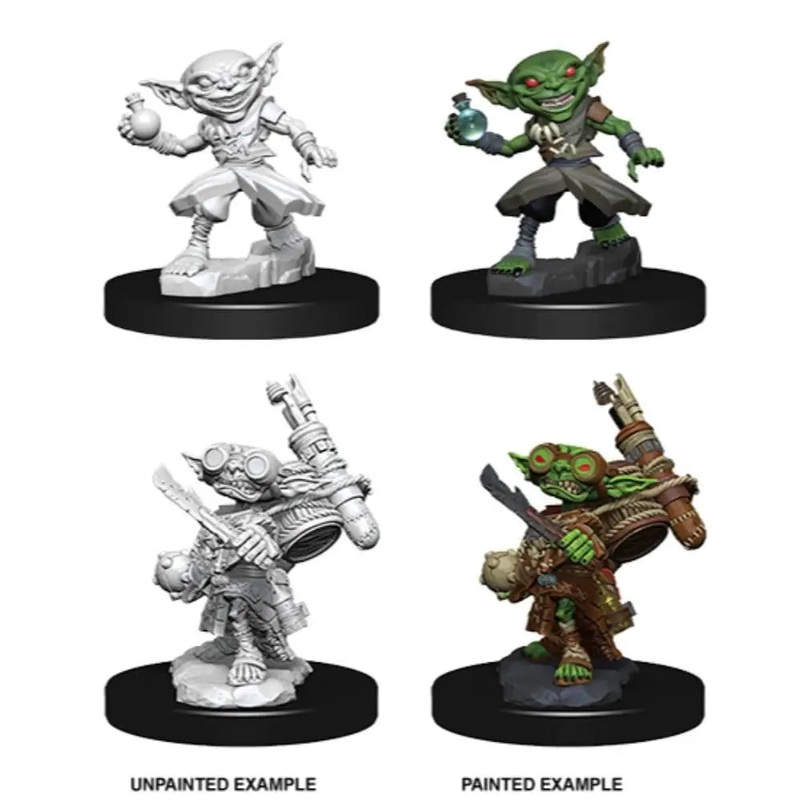 WizKids Unpainted Goblin Male Alchemist (2)