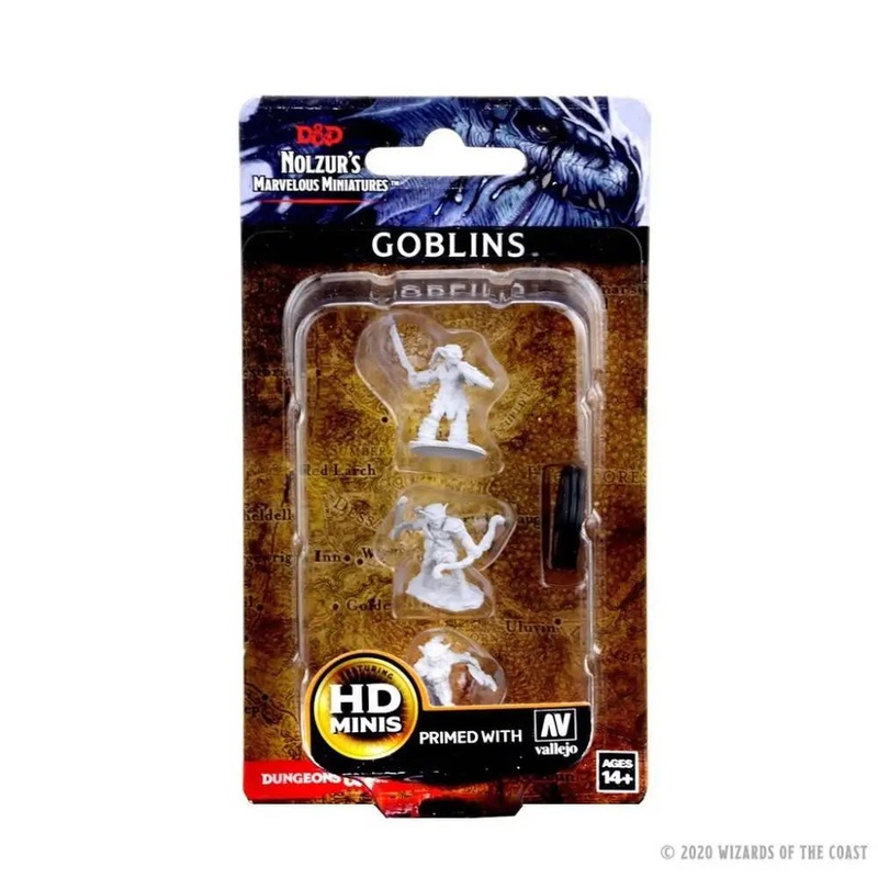 WizKids Unpainted Goblins (3)
