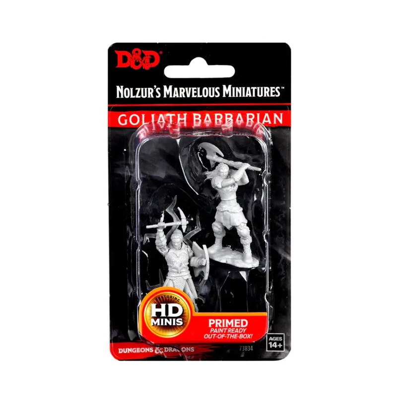 WizKids Unpainted Goliath Female Barbarian (2)