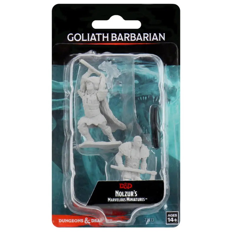 WizKids Unpainted Goliath Male Barbarian (2)