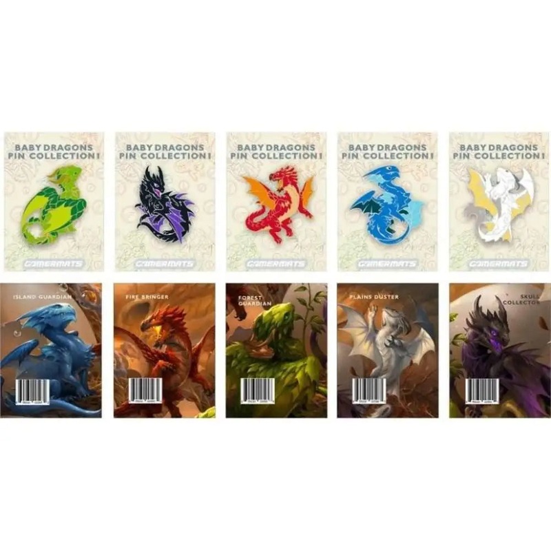 Baby Dragon Pins