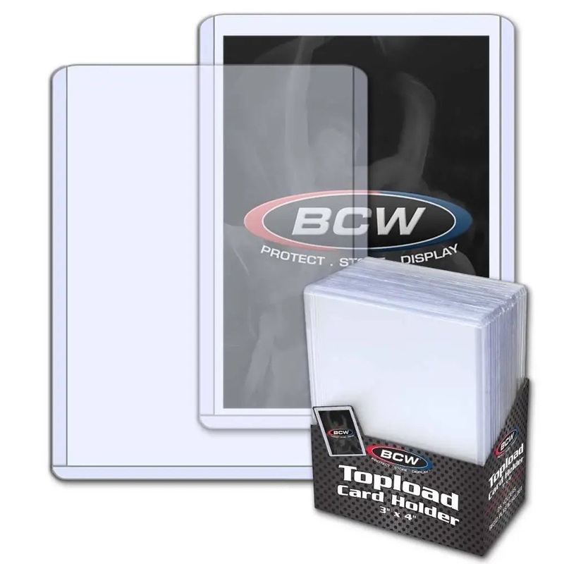 BCW Topload Card Holder Standard (25)