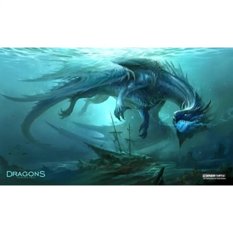 Dragon from the Depths by Sandara Playmat