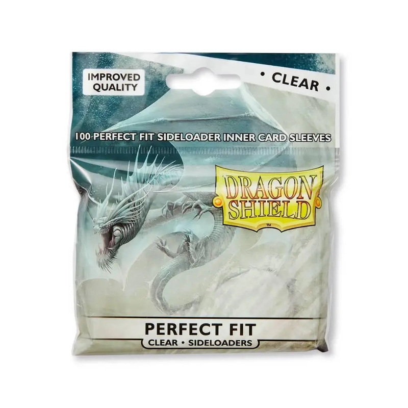 Dragon Shield Perfect Fit Clear Sleeves Sideloading (100)