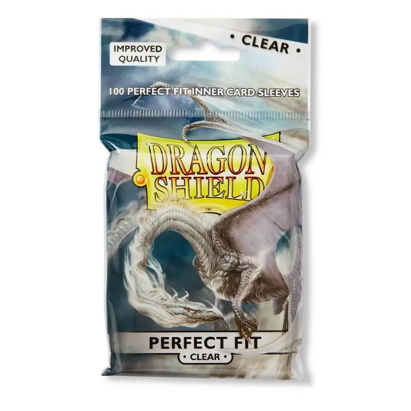 Dragon Shield Perfect Fit Clear Sleeves Toploading (100)