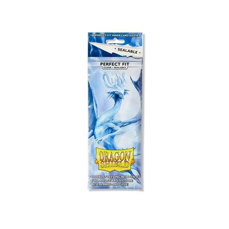 Dragon Shield Perfect Fit Sealable Clear Sleeves (100)