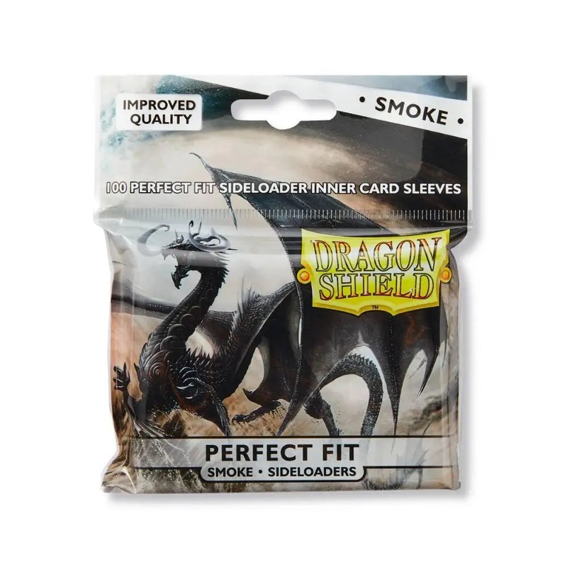 Dragon Shield Perfect Fit Smoke Sleeves Sideloading (100)