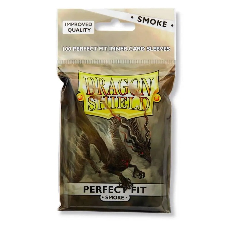 Dragon Shield Perfect Fit Smoke Sleeves Toploading (100)