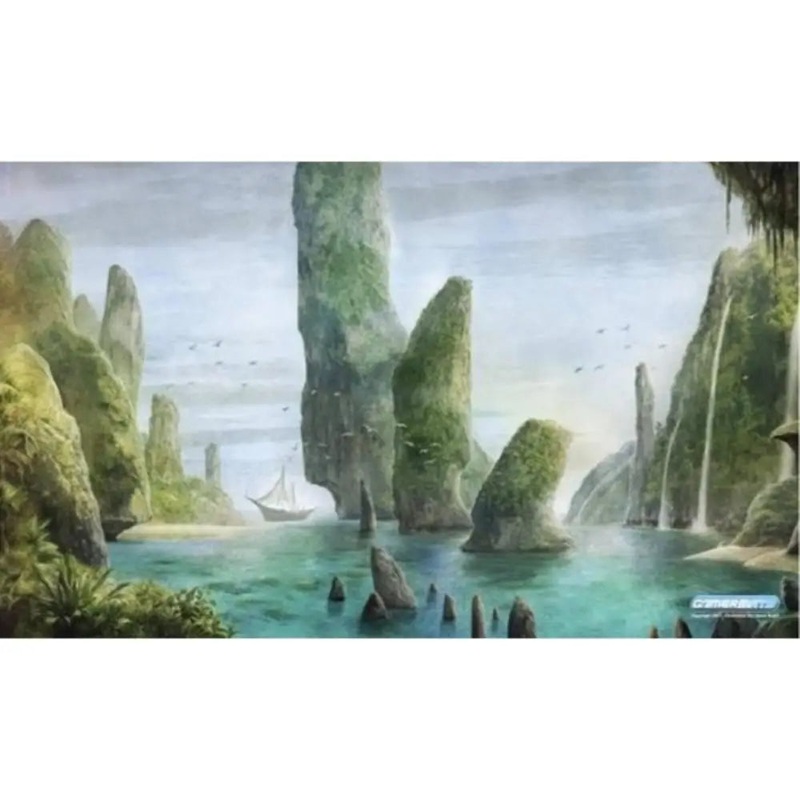 The Island by Jason Engle Playmat