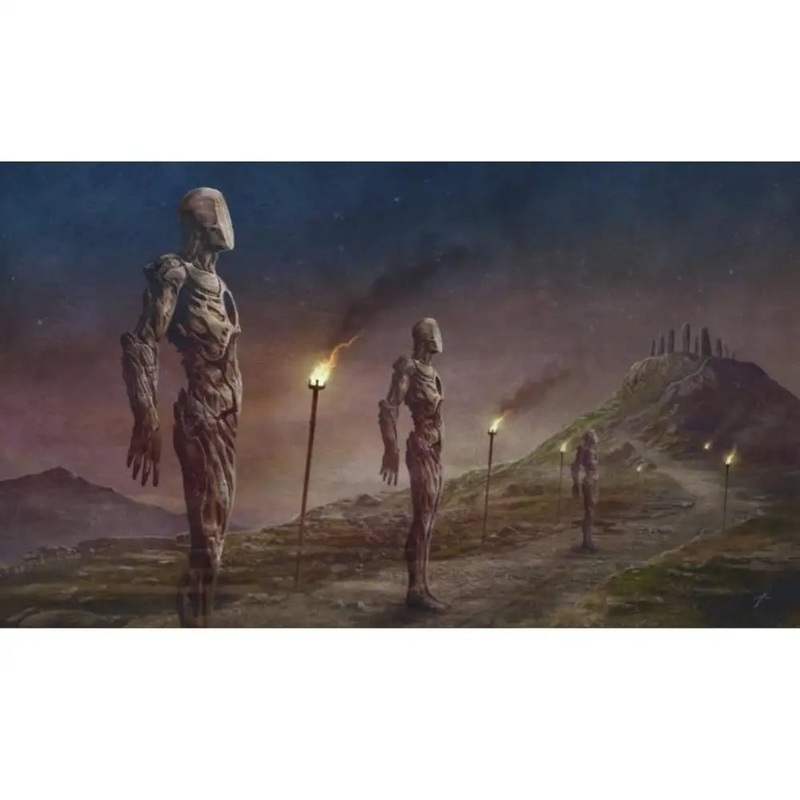 Time by Jason Engle Playmat