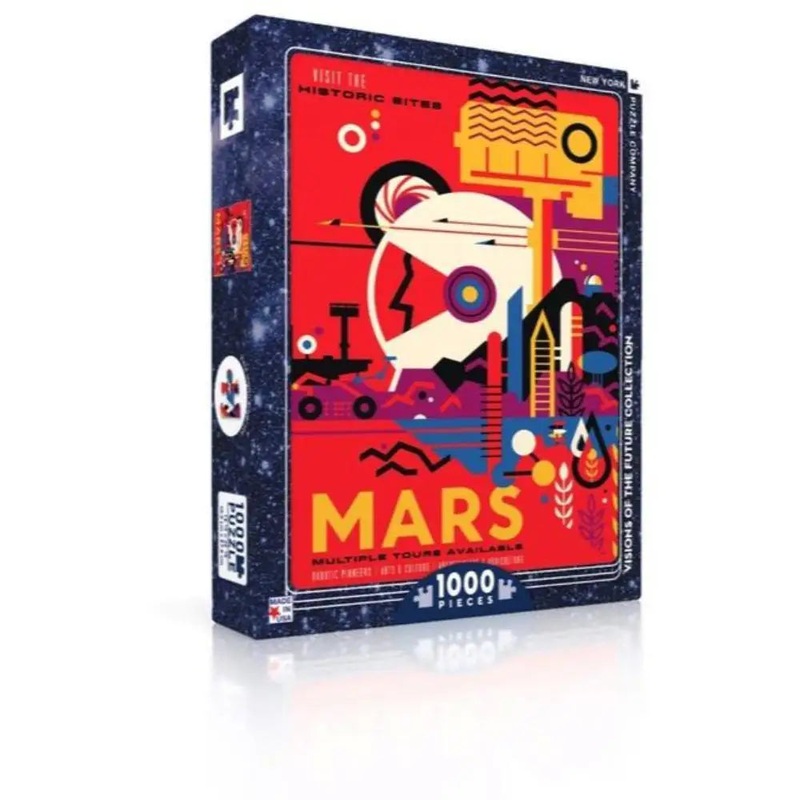 Visions of the Future Visit Mars Puzzle
