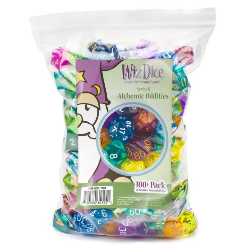 WizDice Random Polyhedral Dice Pack (100+)