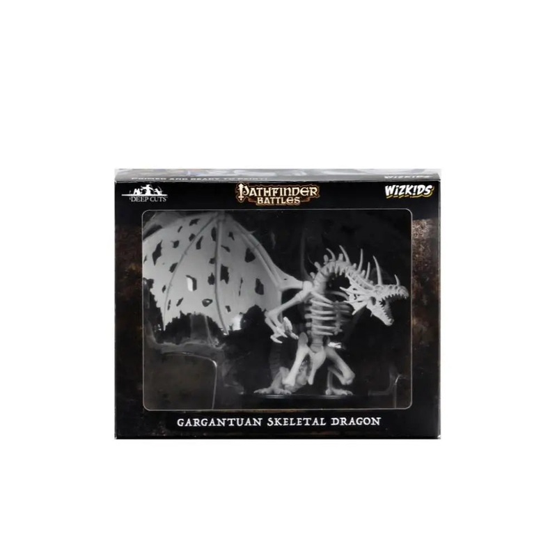 WizKids Unpainted Gargantuan Skeletal Dragon