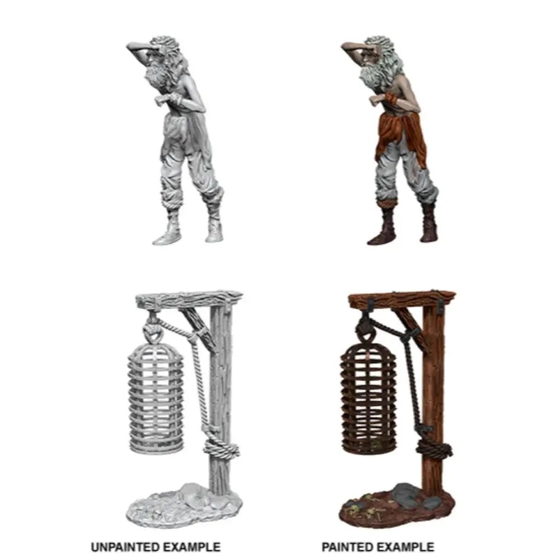 WizKids Unpainted Hanging Cage (2)