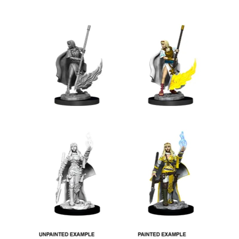 WizKids Unpainted Human Female Oracle (2)