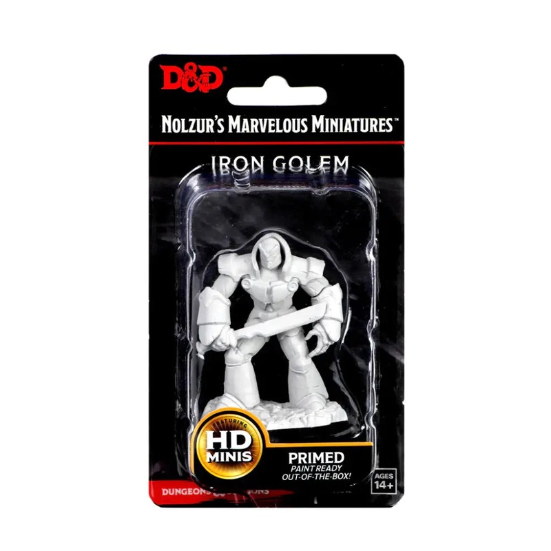 WizKids Unpainted Iron Golem