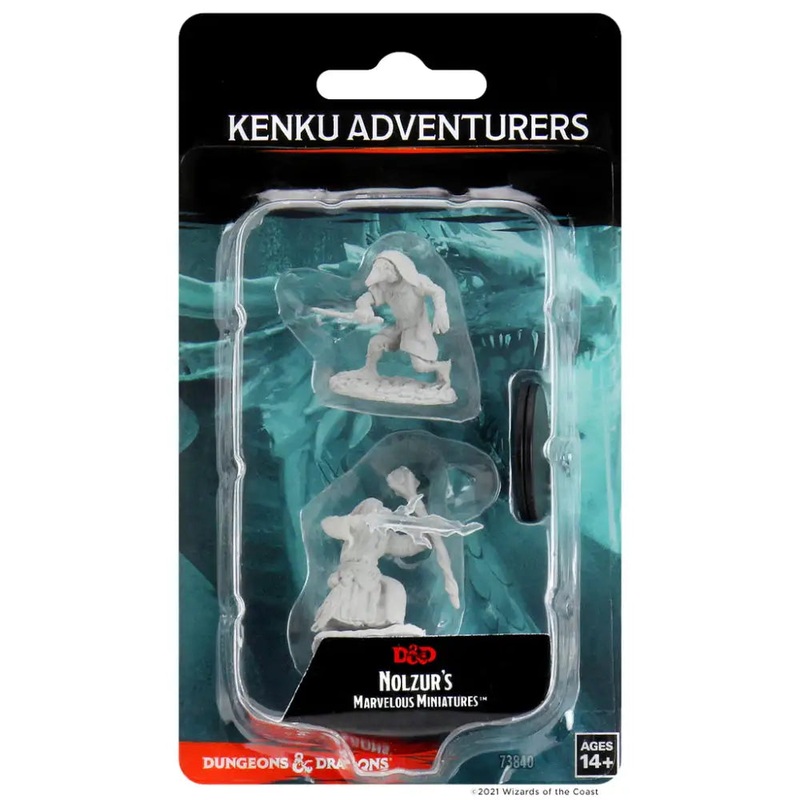 WizKids Unpainted Kenku Adventurers (2)