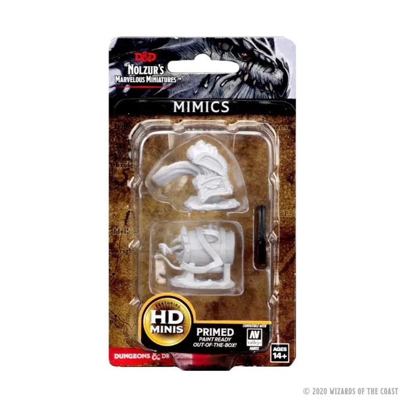 WizKids Unpainted Mimics (2)