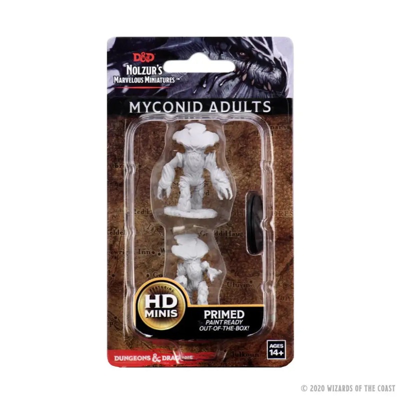 WizKids Unpainted Myconid Adults (2)