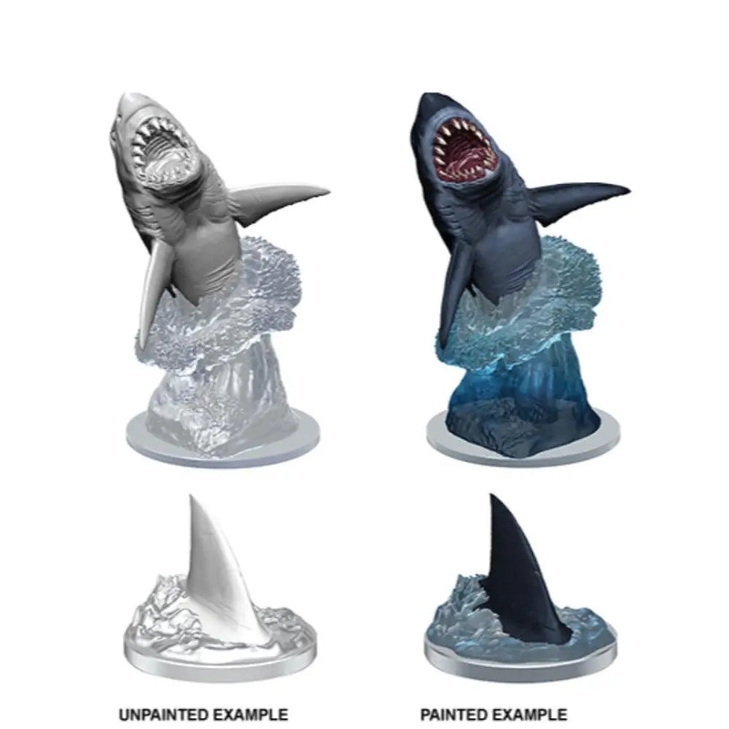 WizKids Unpainted Shark (2)