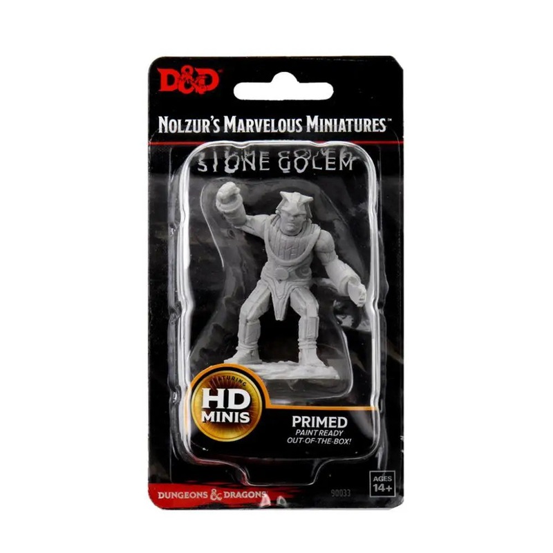 WizKids Unpainted Stone Golem