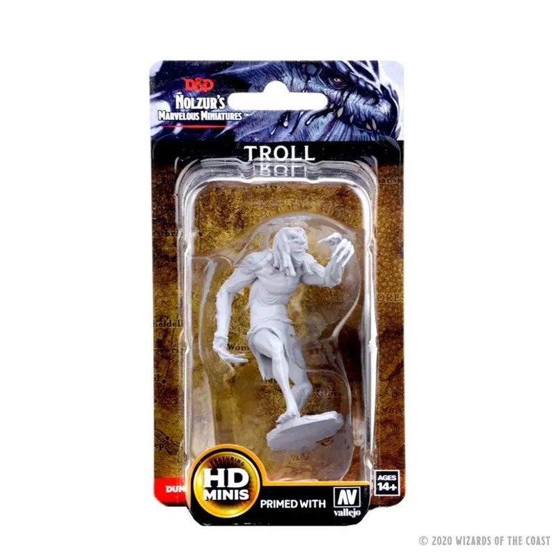 WizKids Unpainted Troll