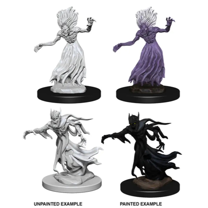 WizKids Unpainted Wraith and Specter (2)