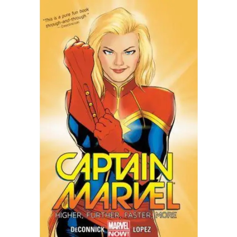 Captain Marvel Volume 1 Higher Further Faster More (Paperback)