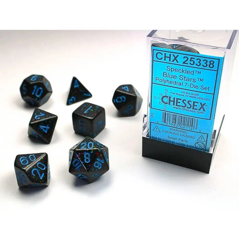 Chessex Speckled Blue Stars