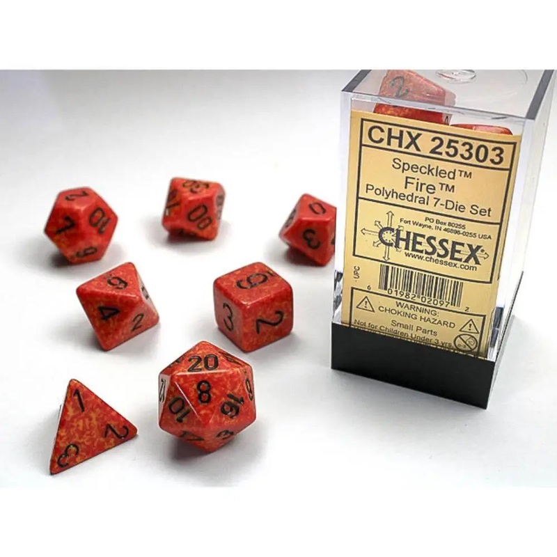 Chessex Speckled Fire