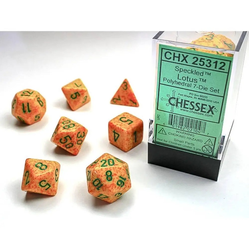 Chessex Speckled Lotus