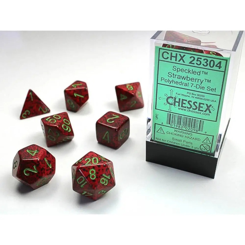Chessex Speckled Strawberry