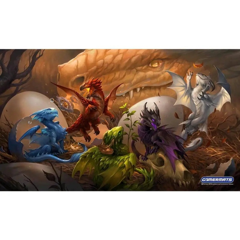 Baby Dragons by Sandara Playmat
