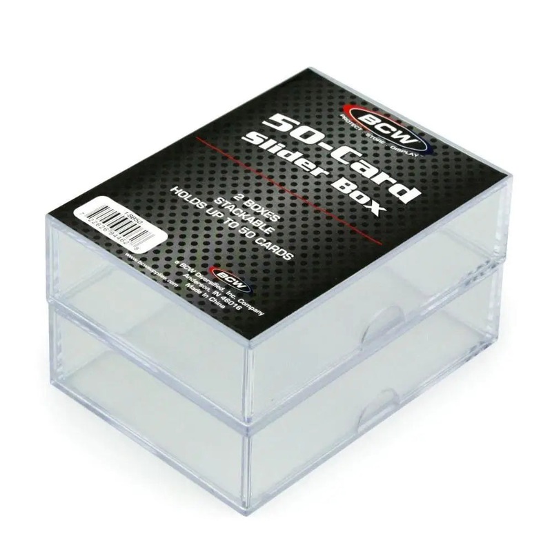 BCW 50 Card Slider Box (2)