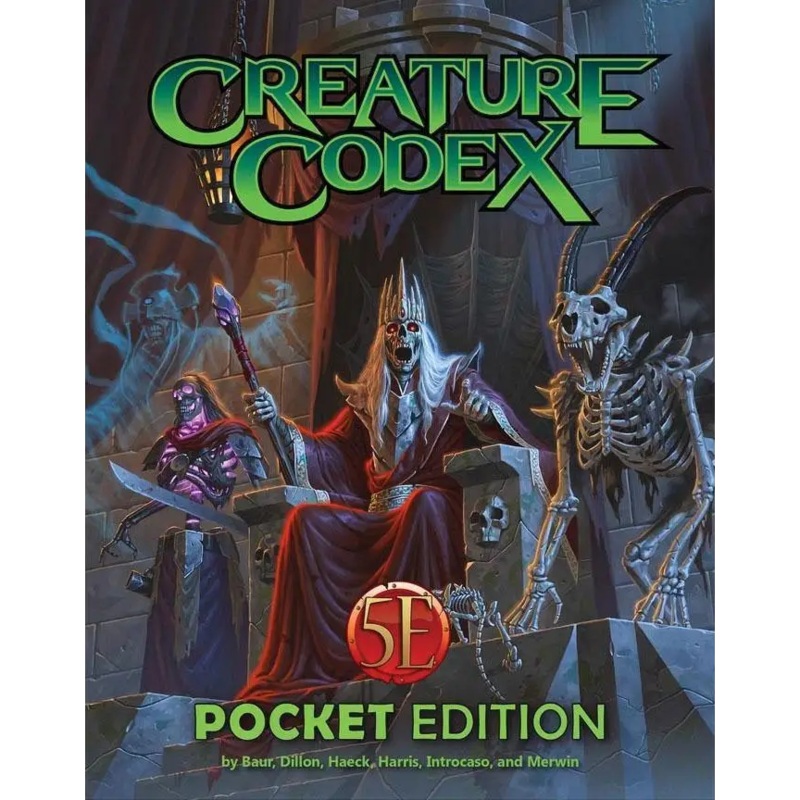 Creature Codex for 5th Edition (Pocket Edition)