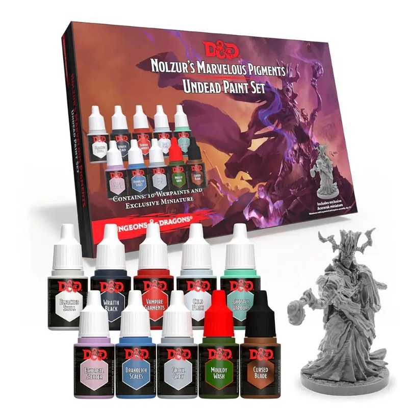 Dungeons and Dragons Nolzur's Marvelous Pigments Undead Paint Set