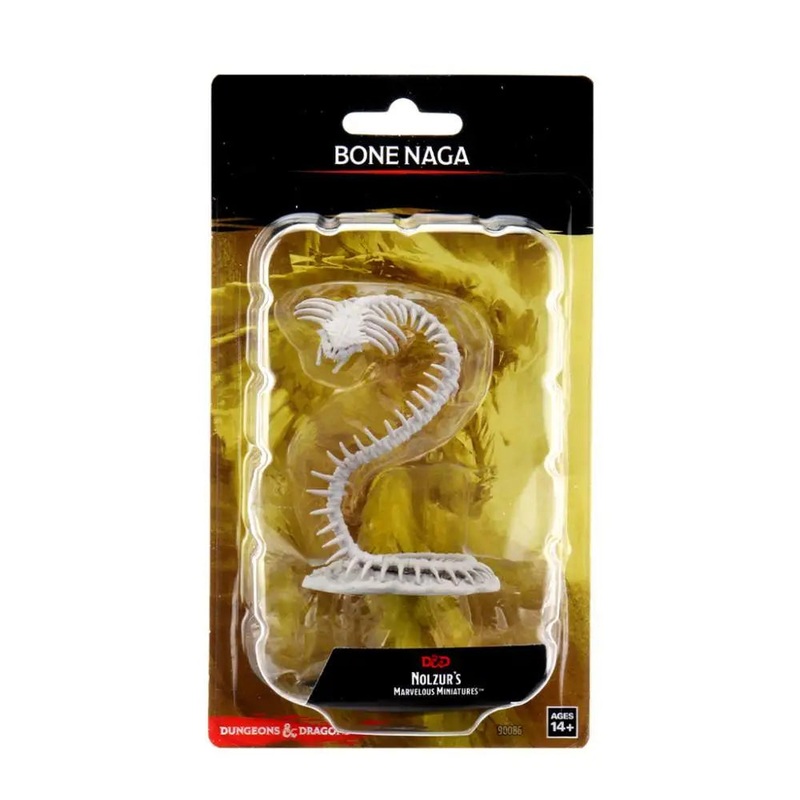 WizKids Unpainted Bone Naga