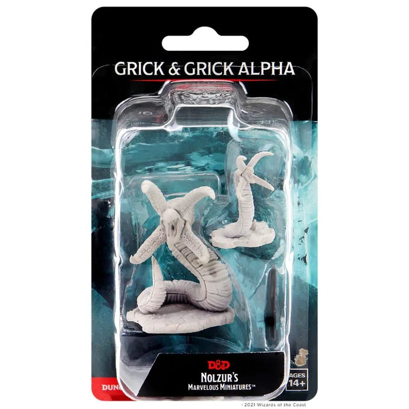 WizKids Unpainted Grick and Grick Alpha (2)