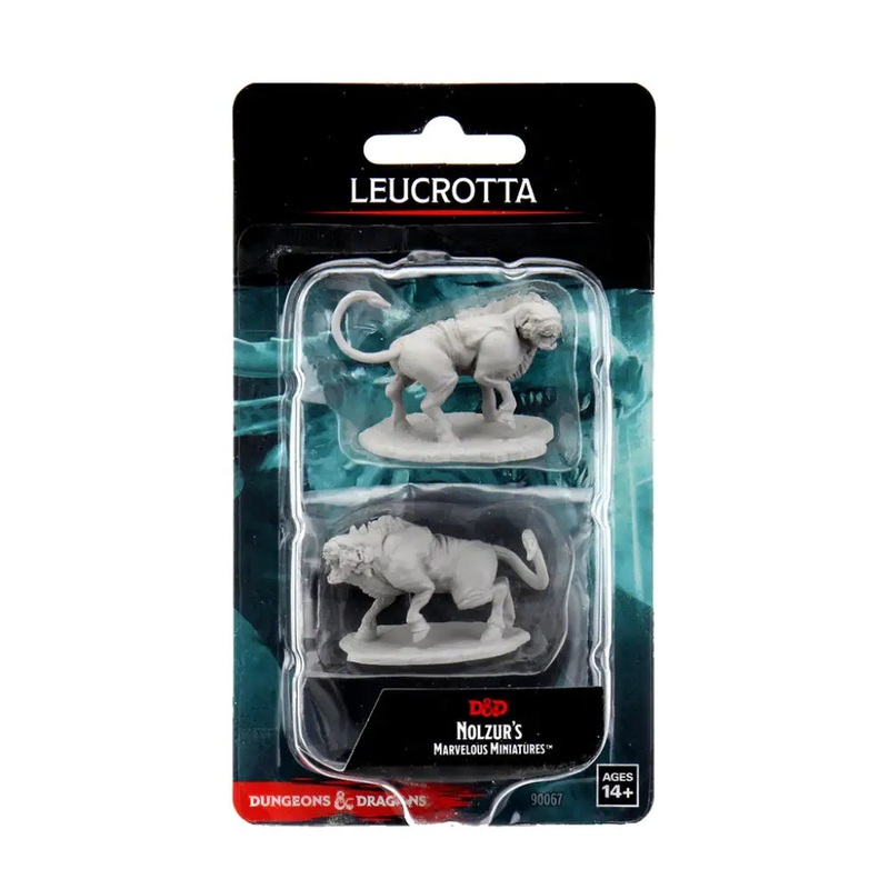 WizKids Unpainted Leucrotta (2)
