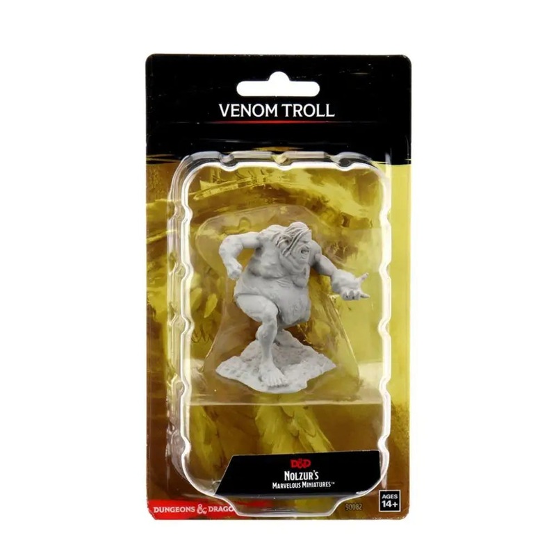 WizKids Unpainted Venom Troll