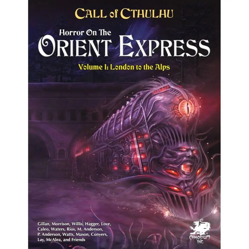 Call of Cthulhu RPG 7th Edition Horror on the Orient Express
