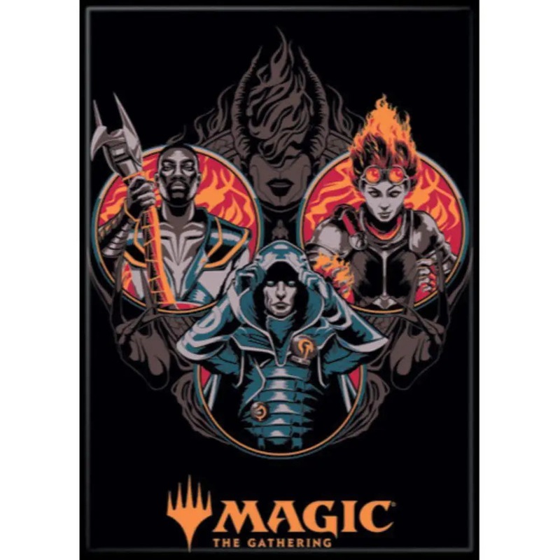 Magic: the Gathering Chandra, Jace, Teferi, and Ashiok Magnet